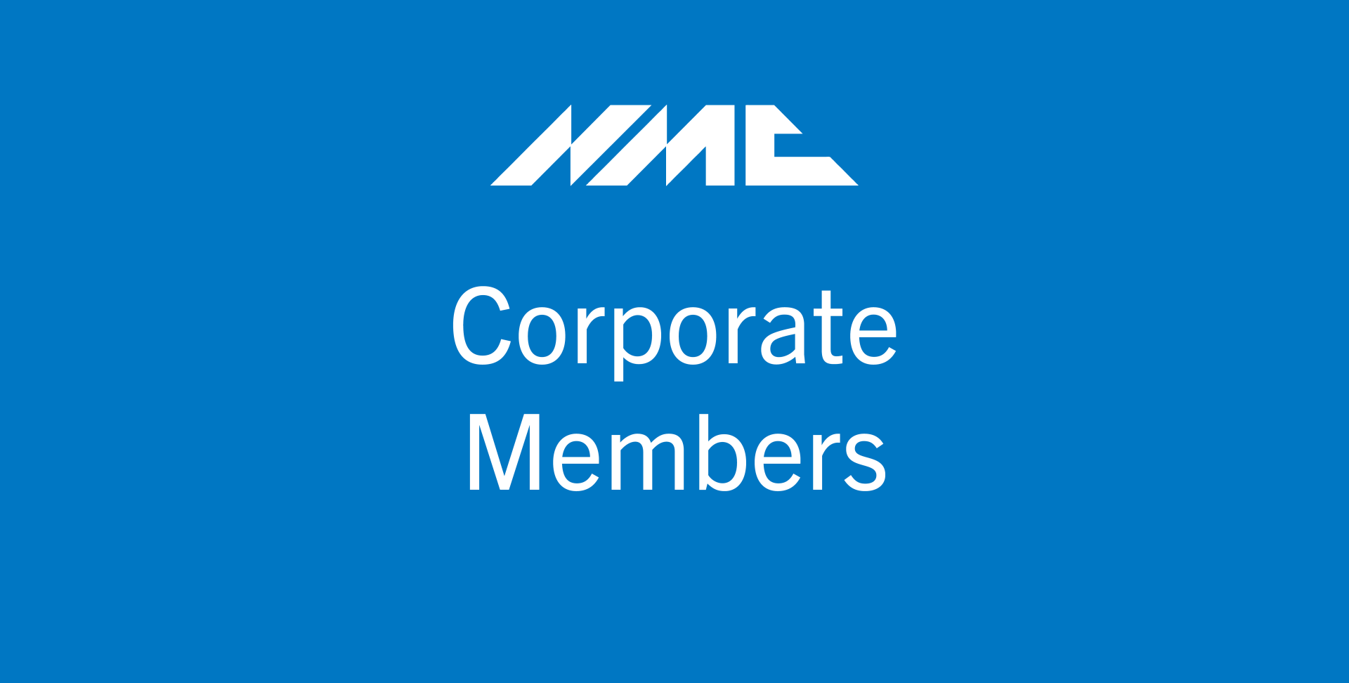Corporate Members Banner