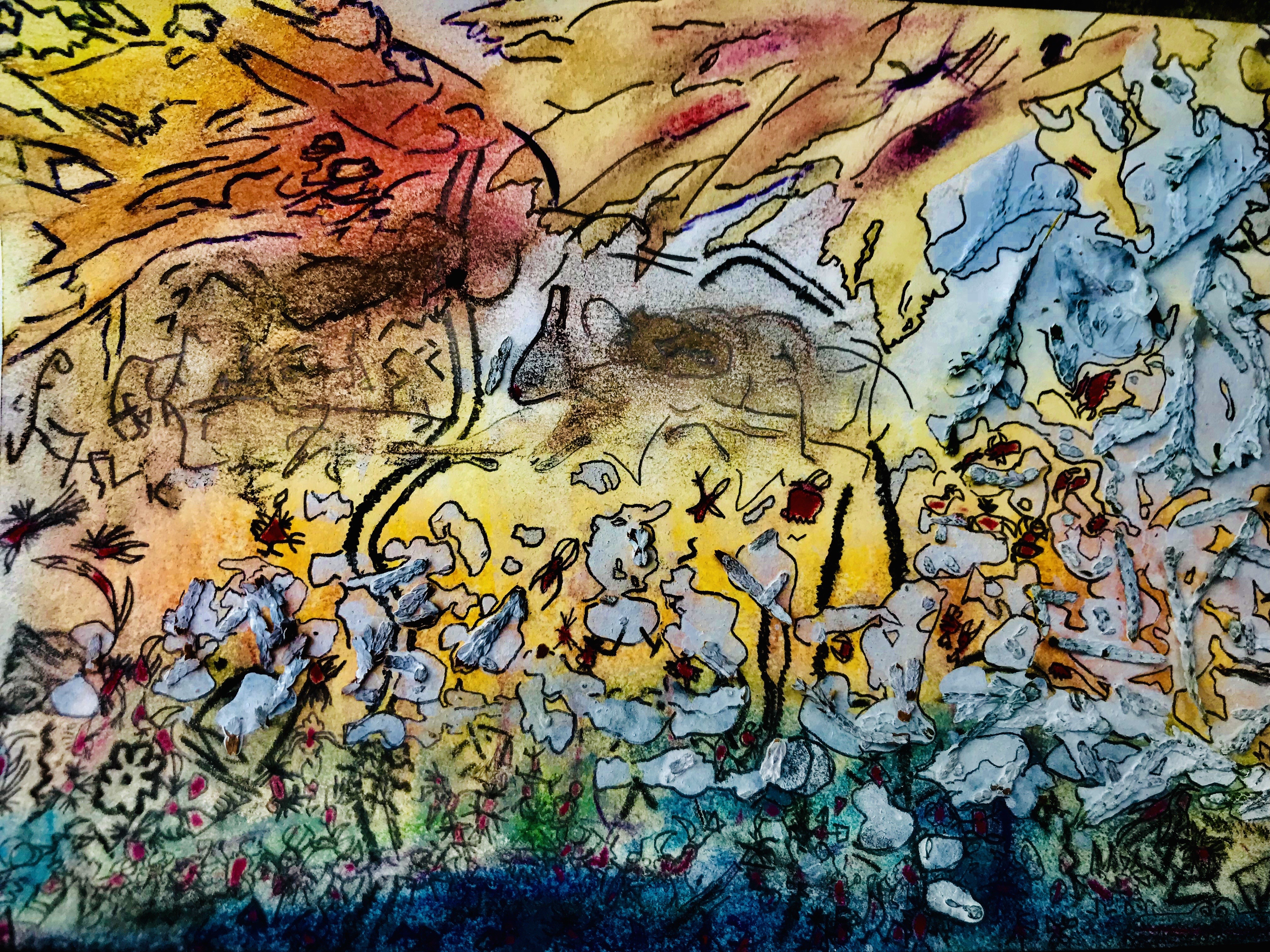 IMPROVISED PAINTING 1; Music for Bosch People