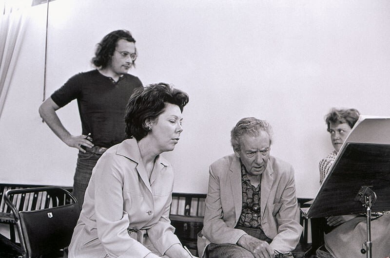 Colin Matthews, Janet Baker and Benjamin Britten