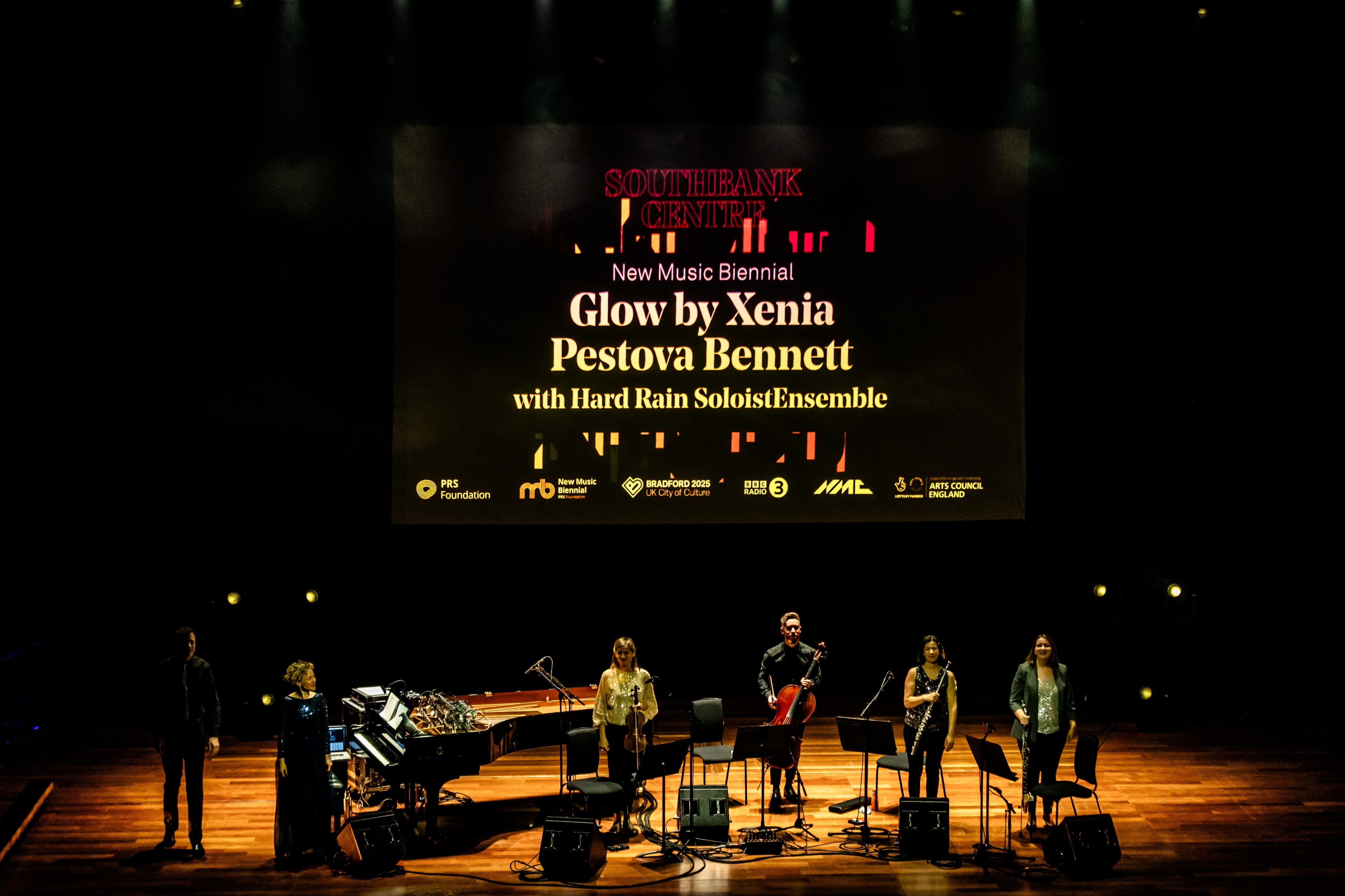 GLOW being performed at Southbank Centre © PRS Foundation