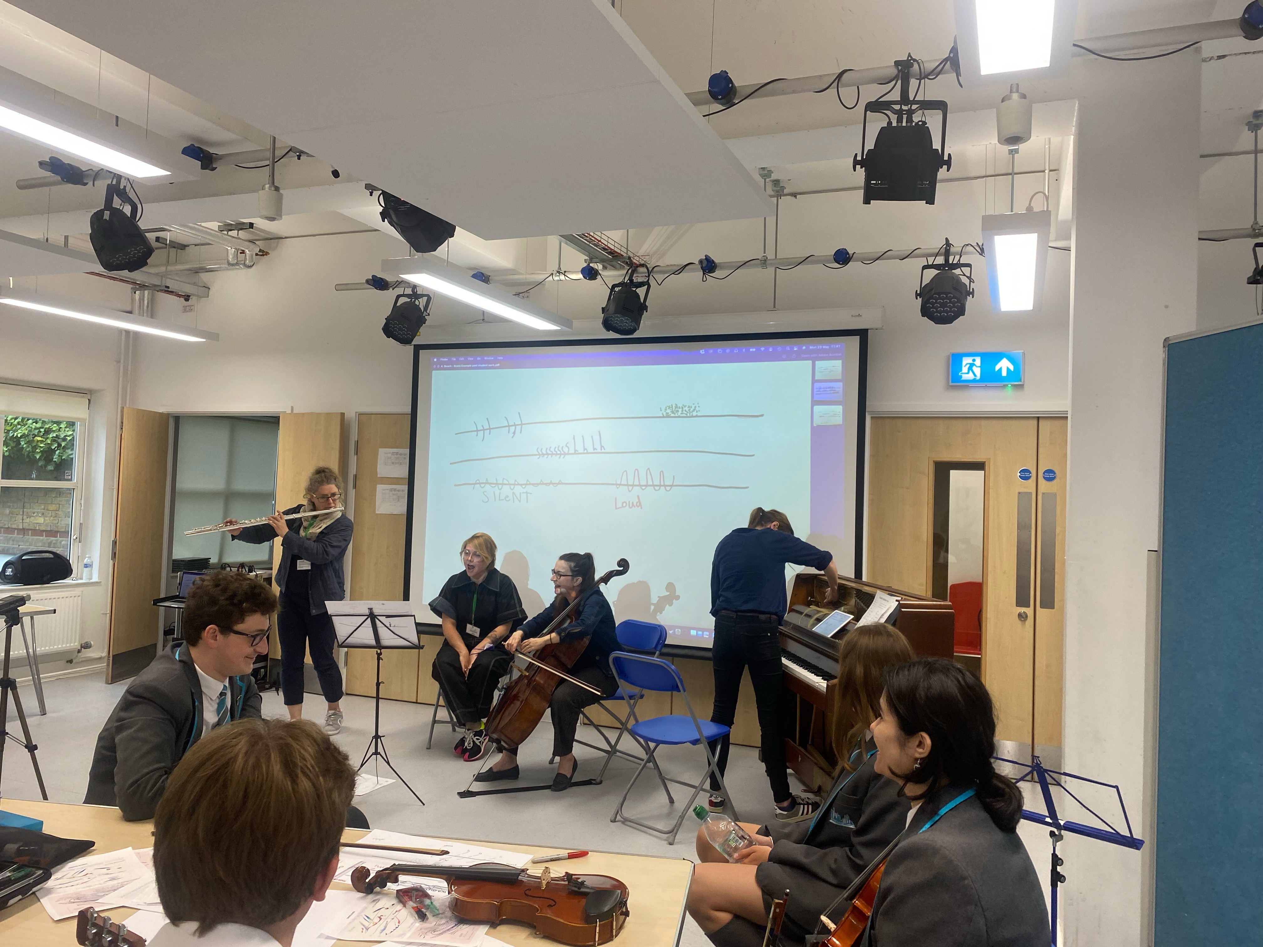 Workshop in action