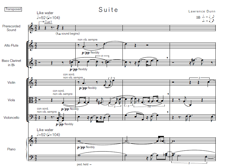 Suite score