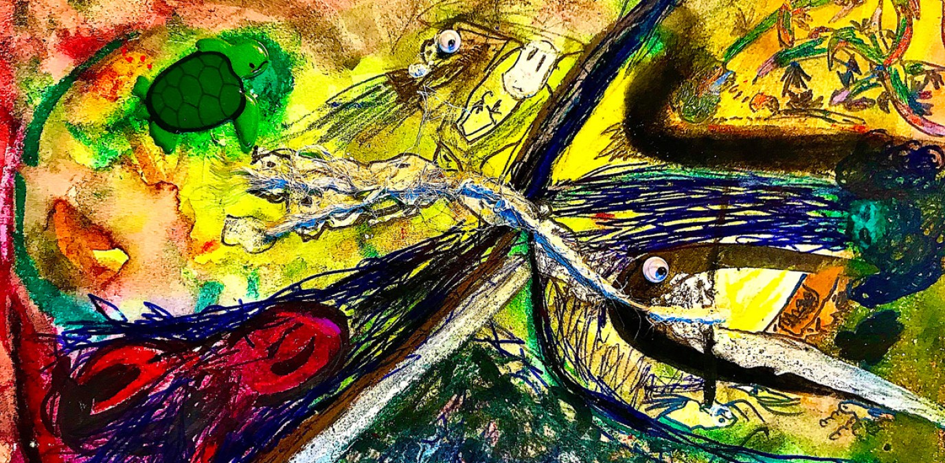 Improvised Painting 6: Octopus Dream